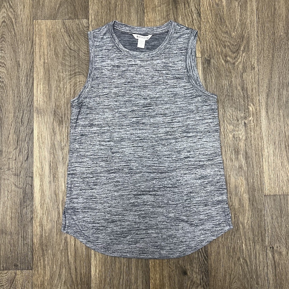 Athleta Woman's size small athletic sleeveless Tank Top gray